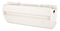 Armrest Base Fits Select 1968-1972 GM Models, Front or Rear  [Left/Driver Side, White]