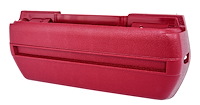 Armrest Base Fits Select 1968-1972 GM Models, Front or Rear [Right/Passenger Side, Red]