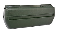Armrest Base Fits Select 1968-1972 GM Models, Front or Rear  [Left/Driver Side, Dark Green]