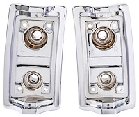 Tail Light Housings for 1965 Chevrolet Chevelle Station Wagon, El Camino