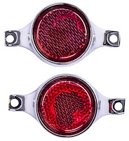 Tail Light Bezel Reflectors 1964 Chevy Chevelle Station Wagon, El Camino