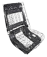 Bucket Seat Frame Assembly Fits Select 1966-1968 Buick, Chevrolet, Oldsmobile, Pontiac Models [Left/Driver Side]