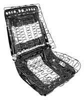 Bucket Seat Frame Assembly Fits Select 1969-1972 Buick, Chevrolet, Oldsmobile, Pontiac Models