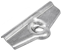 Battery Tray Hold-Down Clamp Fits Select 1964-1981 Chevrolet, Buick, Oldsmobile, Pontiac Models [Stainless Steel]