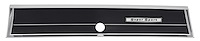 Glove Box Face Plate for 1966 Chevrolet Chevelle, El Camino, Malibu [Super Sport Badge]