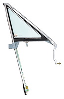Replacement Vent Glass Assembly for Select 1966-1967 GM A-Body Models [Clear Tint, Right/Passenger Side]