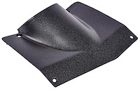 Lower Dash Steering Column Cover for 1969 Chevrolet Chevelle, El Camino [Black]