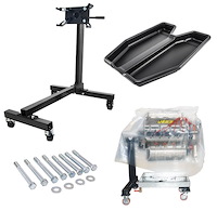 Engine Stand and Tray Combo [1000 lb. Capacity]