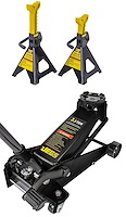 Quick Lift Floor Jack and Jack Stands Kit