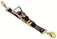 Ratchet Tie-Down, 2 in. W x 8 ft. L [10,000 lb. Capacity]