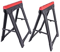 Folding Sawhorse Pair [350 lb. Capacity Each]