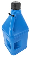Square 5-Gallon Utility Jug [2-Handle, Blue]
