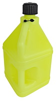 Square 5-Gallon Utility Jug [2-Handle, Yellow]