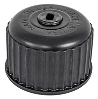 Replacement Utility Jug Cap Black Plastic