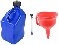 Square 5.5-Gallon Utility Jug Kit [Blue]