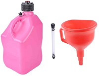 Square 5.5-Gallon Utility Jug Kit [Pink]