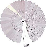 32-Blade Feeler Gauge Kit 0.0015" to 0.035" (0.038mm to 0.889mm)