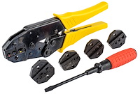 Wire Crimping Tool Kit with Dies