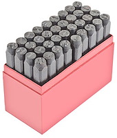 Letter/Number Stamp Set 1/8" High Letters/Numbers