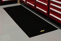 Garage Floor Mat [32 in. x 8.5 ft., Black]