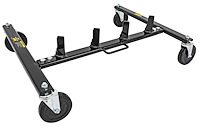Vehicle Wheel Dolly Storage Rack