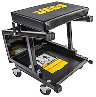 Mechanic Chair & Step Stool on Wheels [300 lb. Capacity]