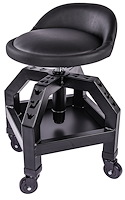 Heavy-Duty Shop Stool with Wheels