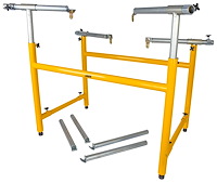 Multi-Function Auto Body Adjustable Paint & Repair Stand