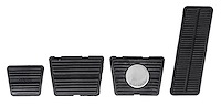 Pedal Pad Kit for Select 1968-1972 GM Vehicles [w/ Disc Brakes & Manual Transmission]