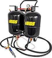 Dual Tank Abrasive Soda Blaster