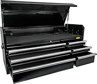 52 in. 6-Drawer Tool Chest [Black Powder-Coated]
