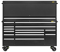 72 in. Rolling Tool Cabinet and Upper Storage Locker Kit [14-Drawer Tool Cabinet and Upper Storage Locker]