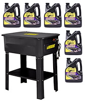 Parts Washer Kit with Cleaner/Degreaser [20-Gallon Tank]