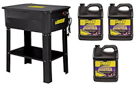 Parts Washer Kit with Cleaner/Degreaser [20-Gallon Tank]
