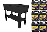 Parts Washer Kit with Cleaner/Degreaser [40-Gallon Tank]