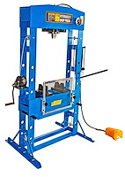 50-Ton Hydraulic Shop Press w/Air Operated Foot Pedal