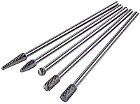 Die Grinding Carbide Burr Set [6 in. Long]