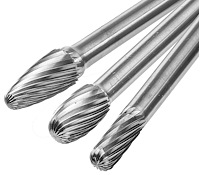 Die Grinding Carbide Burr Set [6 in. Long]