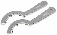 Universal Billet Spanner Wrench Set Removable Teeth