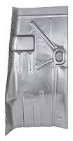 Front Floor Pan Section for 1967-1969 GM F-Body [Deep Draw Quality Steel, Right/Passenger Side]