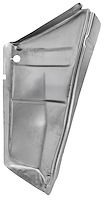 Trunk Floor Drop Off Panel for 1967-1968 GM F-Body [Deep Draw Quality Steel, Right/Passenger Side]