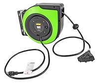 Extension Cord with Retractable Reel [65 ft., 12-Gauge]