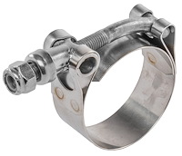 T-Bolt Hose Clamp 1.620" to 1.870" ID