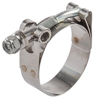 T-Bolt Hose Clamp 1.870" to 2.120" ID