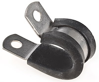 Stainless Steel Cushion Clamps [Fits -6 AN Hose]