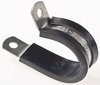 Stainless Steel Cushion Clamps [-12 AN Hose]