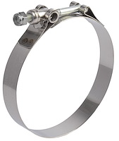 T-Bolt Hose Clamp 4.280" to 4.590" ID
