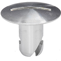 Quarter-Turn Fastener Buttons 3/8 in. Slotted Large Oval-Head