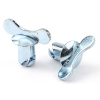 Quarter-Turn Fastener Buttons 3/8 in. Wing-Head Oval-Head