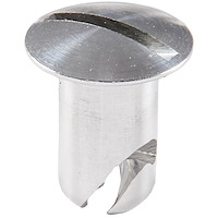 Quarter-Turn Fastener Buttons 3/8 in. Slotted Oval-Head